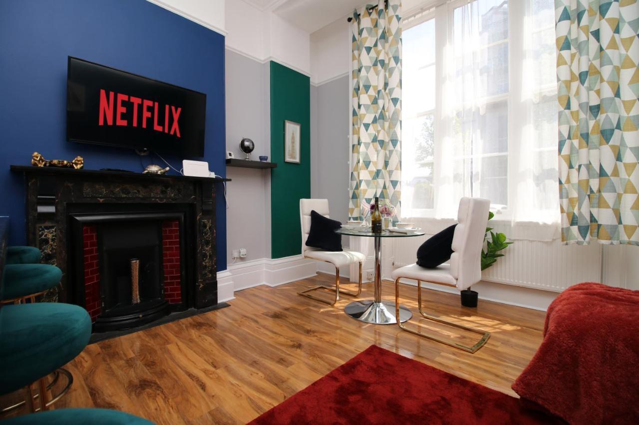 Sleek And Stylish 2 Bed In Clifton - Garden Apartment Bristol Luaran gambar